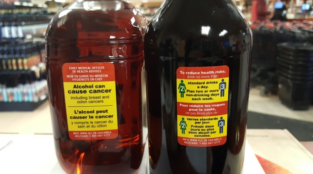 Предупредительные наклейки появятся на бутылках со спиртным на Юконе