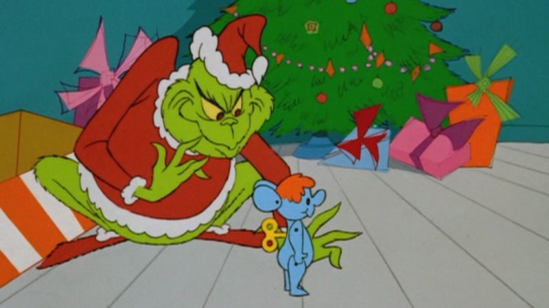 Злюка Гринч крадет рождественские посылки