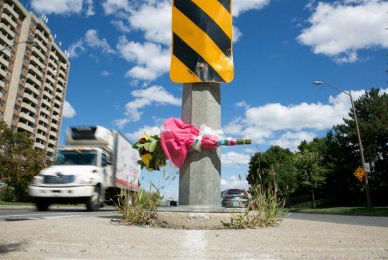 На дорогах в Торонто погибает слишком много пешеходов