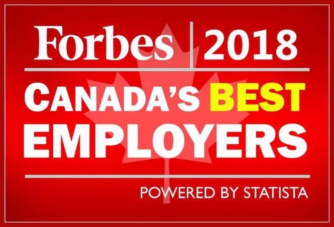 Forbes опубликовал список лучших канадских работодателей