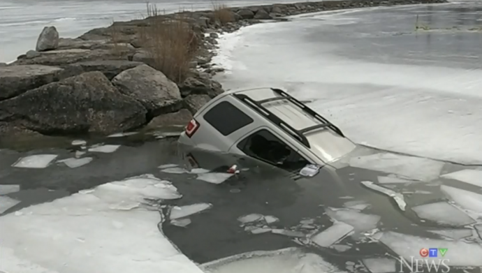 Онтарио, Симко: наводнения и тонкий лед!