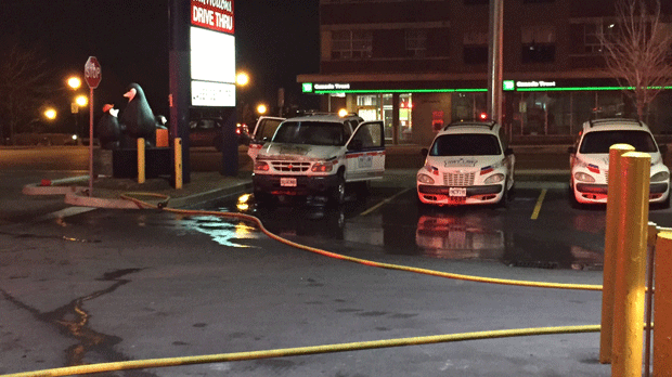 Пожар на парковке в Торонто случайным не был