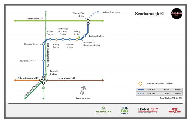Линию «легкого метро» в Торонто решено продлить