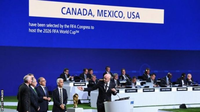 Канада, США и Мексика примут следующий чемпионат мира по футболу