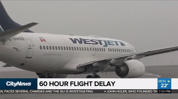 Канадцы возмущены 60-часовой задержкой авиарейса в Лондоне