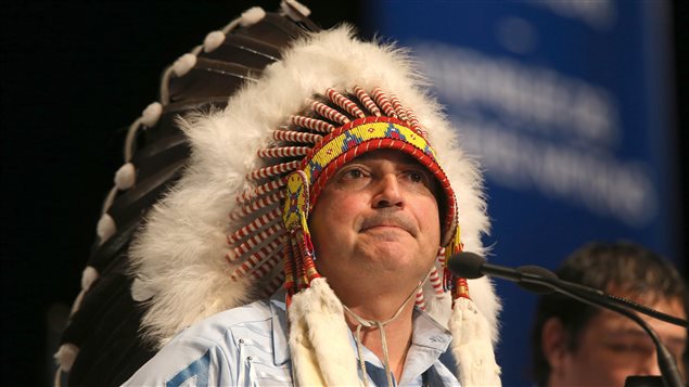 Бельгард переизбран верховным вождем индейцев Канады