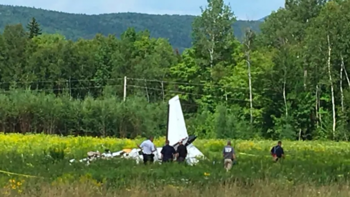 В штате Мэн разбился частный канадский самолет
