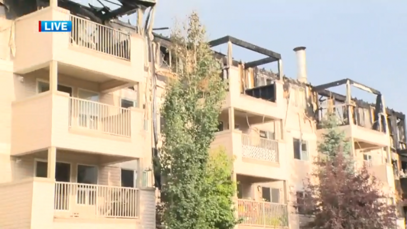 В Эдмонтоне сгорел жилой дом. Ущерб —  $14 миллионов