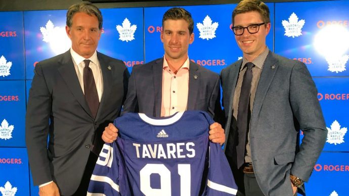 Джон Таварес подписал семилетний контракт на $77 миллионов с Toronto Maple Leafs