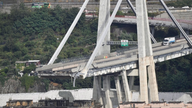 Две канадские туристки находились возле обрушившегося в Италии моста
