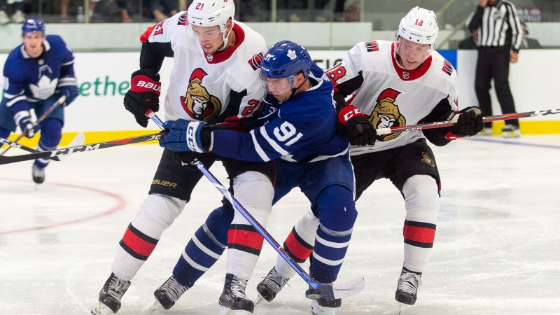 Toronto Maple Leafs: новый центр играет что надо!