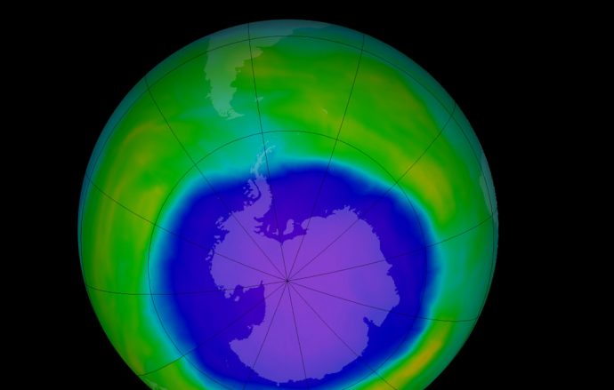 Озоновый слой потихоньку восстанавливается
