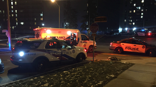 При аресте в Торонто был ранен подозреваемый