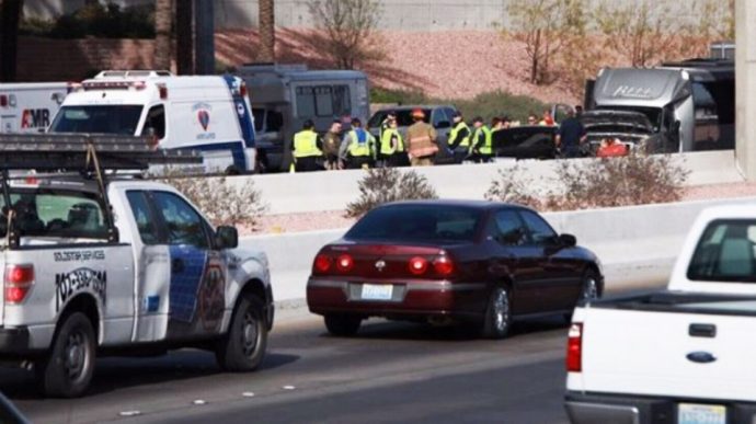 Команда чирлидеров попала в аварию в Лас-Вегасе