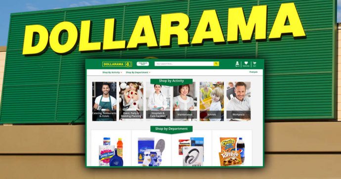 Dollarama: можно онлайн, но оптом