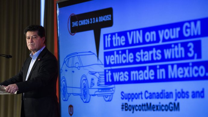 Канадский профсоюз: бойкотировать GM, но только мексиканский