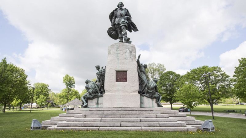 Памятник де Шамплену вернется в канадский город Ориллия