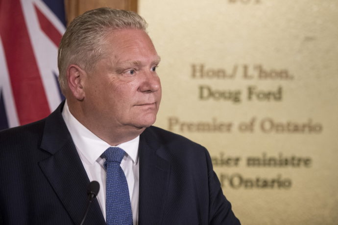В Онтарио вводится закон о предотвращении блокады границ в будущем