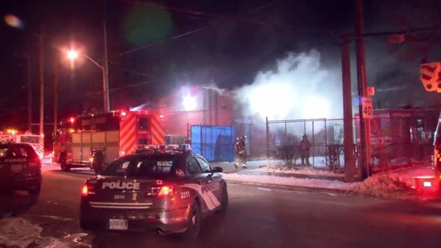 Пожар в еврейском русскоязычном центре в Торонто
