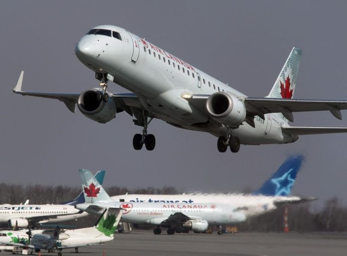 Air Canada и другие авиакомпании прекращают международные рейсы