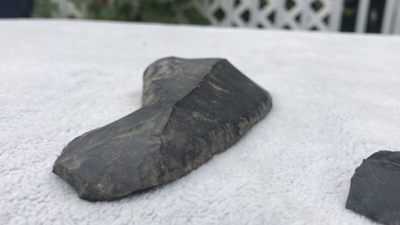 Древнее каменное орудие найдено в Альберте