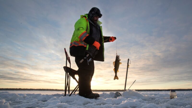 Канадские рыболовы накормили в воскресенье бездомных