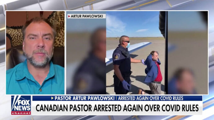 Канадский священник арестован после разговора с дальнобойщиками