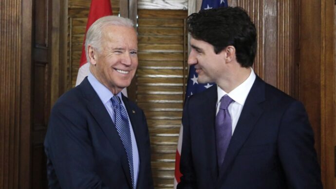 Белый дом обнародовал запись телефонного разговора президента Байдена с премьер-министром Канады Трюдо.