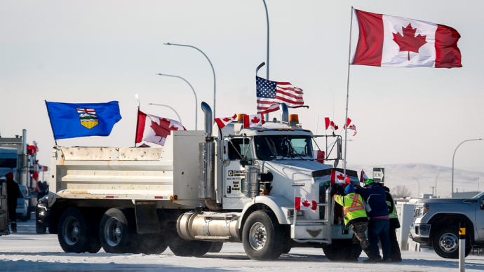 Протесты дальнобойщиков в Канаде и исторические параллели