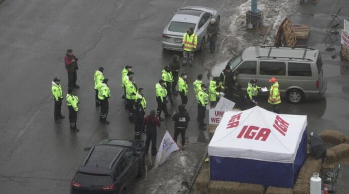 Полиция усиливает присутствие в центре Оттавы