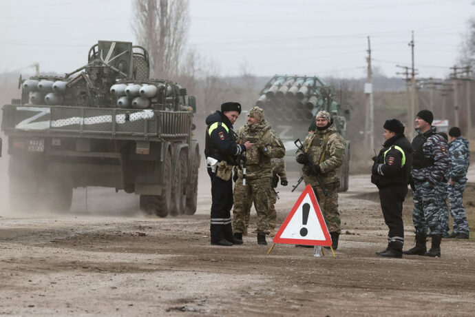 Российское минобороны  назвали число выведенных из строя военных объектов Украины