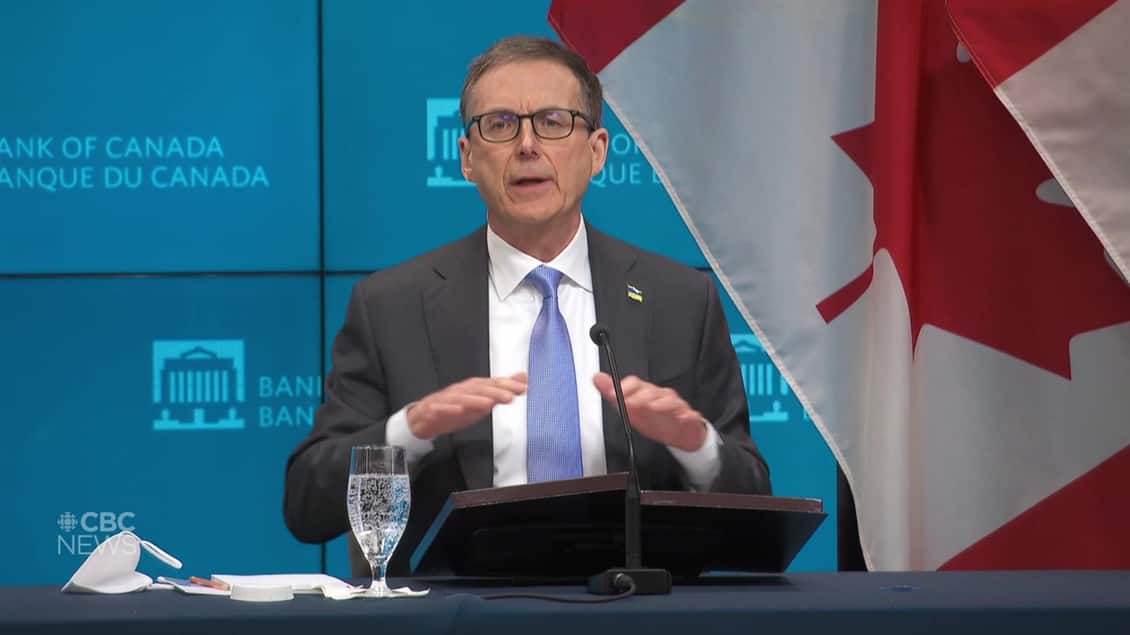 Tiff Macklem, governor of the Bank of Canada