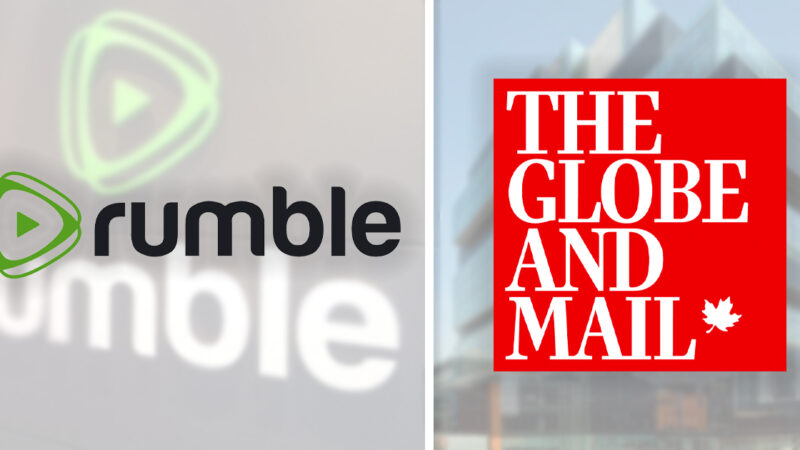 Rumble пристыдил Globe and Mail за давление с целью подвергнуть цензуре российский контент
